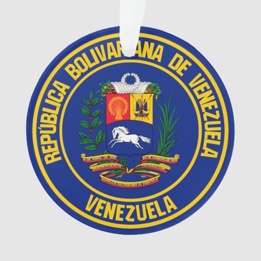 Venezuela-Runde Ornament (Vorderseite)