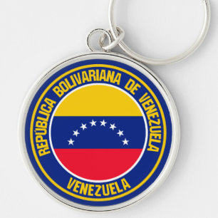 Venezuela-Runde Schlüsselanhänger