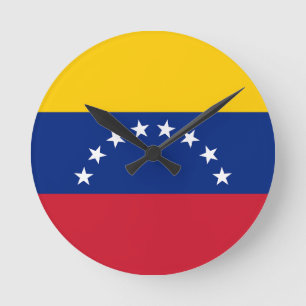 Venezuela Runde Wanduhr