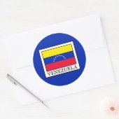 Venezuela Runder Aufkleber (Umschlag)