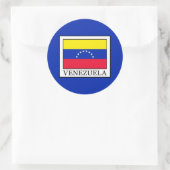 Venezuela Runder Aufkleber (Tasche)