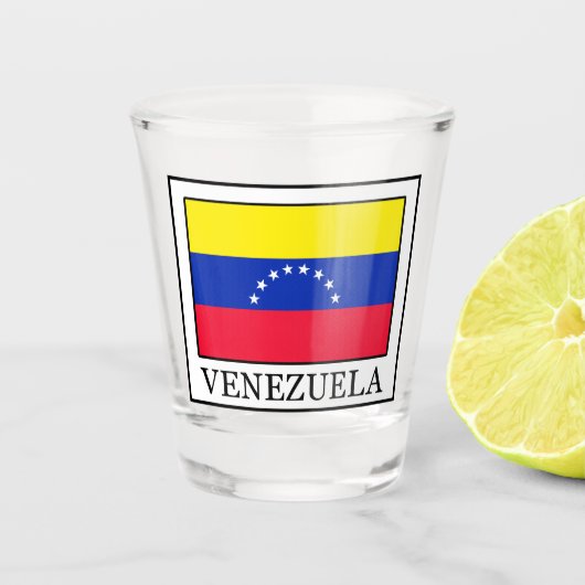 Venezuela Schnapsglas (Vorderseite)