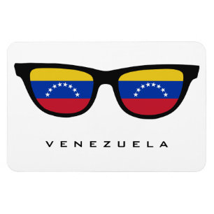 Venezuela Shades benutzerdefinierte Text- und Farb Magnet