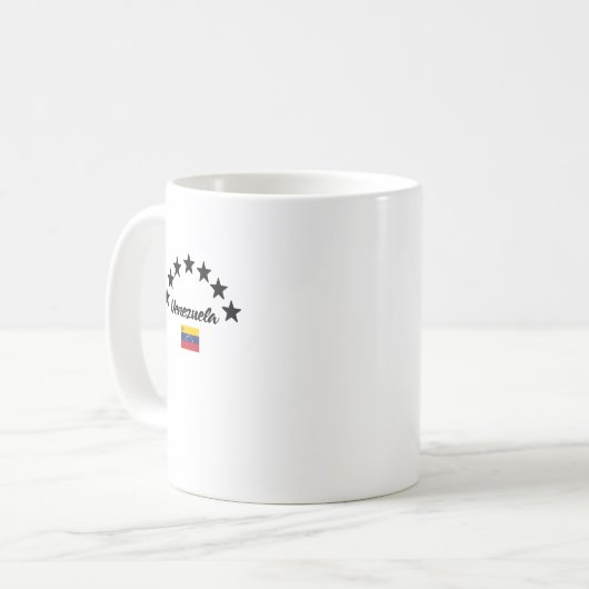 Venezuela Shirt Kaffeetasse (Vorderseite Links)