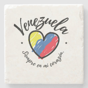 Venezuela Siempre en Mi Corazon Steinuntersetzer