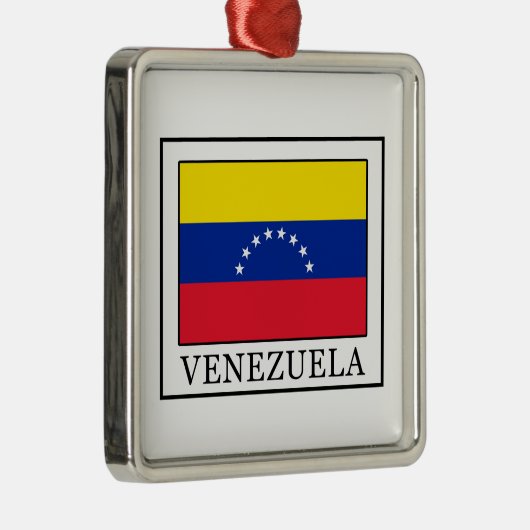 Venezuela Silbernes Ornament (Rechts)