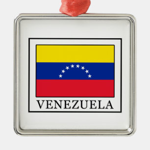 Venezuela Silbernes Ornament