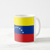 Venezuela-Staatsflagge Kaffeetasse (VorderseiteRechts)