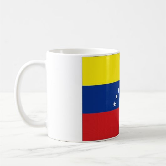 Venezuela-Staatsflagge Kaffeetasse (Links)