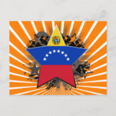 Venezuela Star Postkarte (Vorderseite)