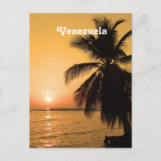 Venezuela Sunset Postkarte
