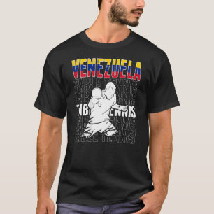 Venezuela Tischtennis unterstützen venezolanische T-Shirt