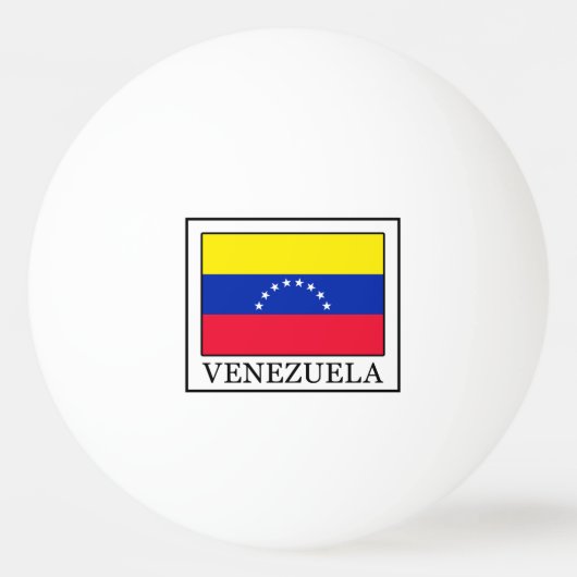 Venezuela Tischtennisball (Vorderseite)