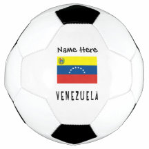 Venezuela und venezolanische Flagge mit Ihrem Name