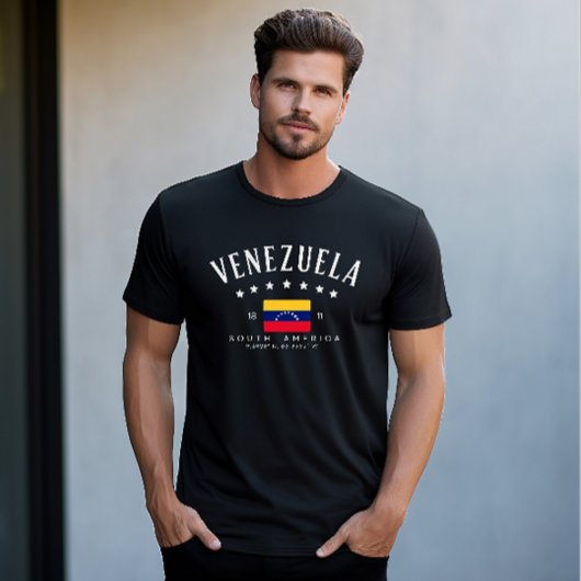 Venezuela | Venezuela Flag Longitude Modern T-Shirt