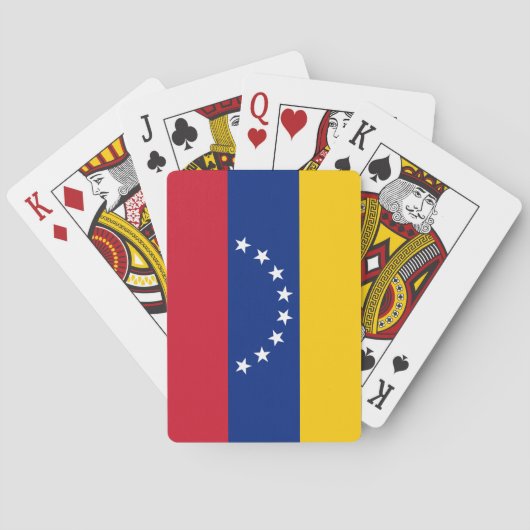 Venezuela (Venezuela) Flagge Spielkarten (Rückseite)
