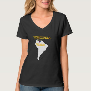 Venezuela Vibes Proud Venezuelan Flagge hispanisch T-Shirt