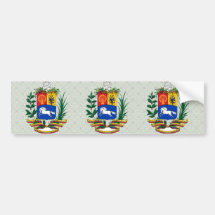 Venezuela-Wappen Detail Autoaufkleber