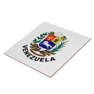 Venezuela-Wappen Fliese