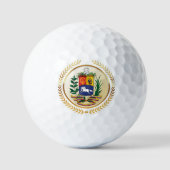 Venezuela-Wappen Golfball (Vorderseite)