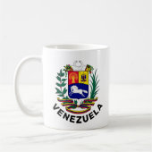 Venezuela-Wappen Kaffeetasse (Links)