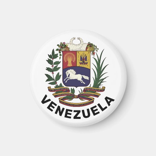 Venezuela-Wappen Magnet (Vorne)