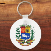 Venezuela-Wappen Schlüsselanhänger (Vorderseite)