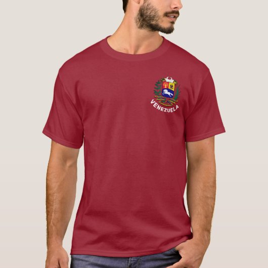 Venezuela-Wappen T-Shirt (Vorderseite)