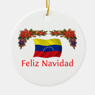 Venezuela-Weihnachten Keramik Ornament