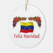 Venezuela-Weihnachten Keramik Ornament (Links)