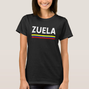 Venezuela Zweiteiliges Kombipaar Venezolanische Fl T-Shirt