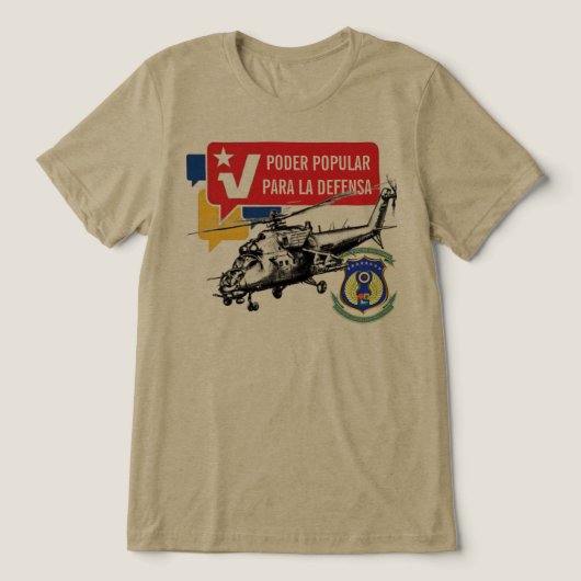 VENEZUELAN ARMY Tri-Blend SHIRT (Design Vorderseite)