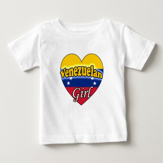 Venezuelan Girl Baby T-shirt (Vorderseite)