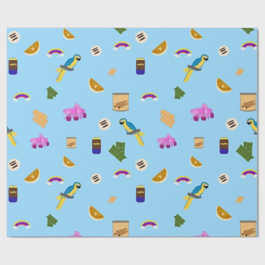 Venezuelan motifs geschenkpapier (Flach)