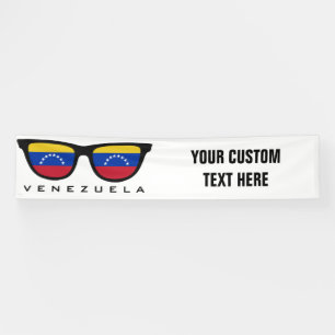Venezuelan Shades benutzerdefinierte Text- und Far Banner
