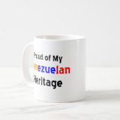 venezuelanische Kaffeekaffee-Tasse Kaffeetasse (Vorderseite Links)