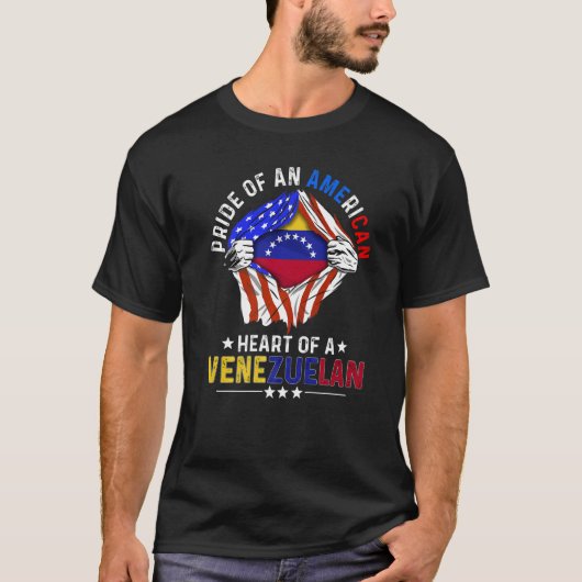 Venezuelas Amerika stolz auf das ausländische Vene T-Shirt (Vorderseite)