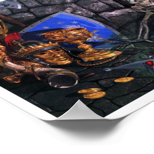 Vengeful Dead Print Poster (Ecke)