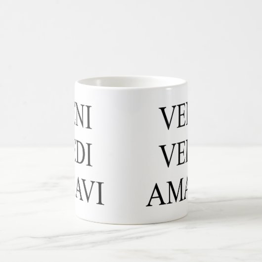 Veni Vidi Amavi Kaffeetasse (Mittel)