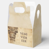 Veni Vidi Edi Funny Altes Rom Lateinisches Sprichw Geschenkschachtel (Geöffnet)
