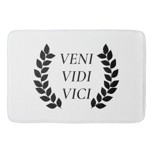 Veni Vidi Vici Badematte (Vorderseite)