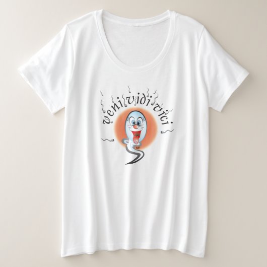 Veni Vidi Vici Bald Mami T-Shirt (Design vorne)