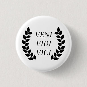 Veni Vidi Vici Button