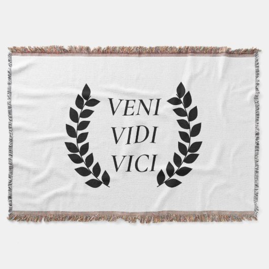 Veni Vidi Vici Decke (Vorderseite)