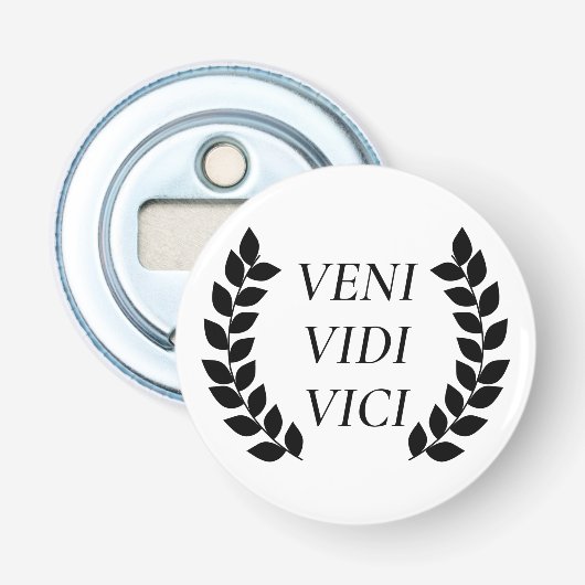 Veni Vidi Vici Flaschenöffner (Vorderseite)