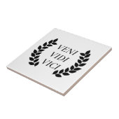 Veni Vidi Vici Fliese (Seite)