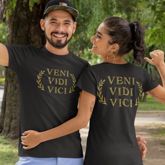 Veni Vidi Vici Funny Game Gewinner T-Shirt