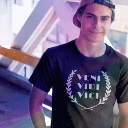 Veni Vidi Vici Funny Gamer Athlete Graduate T-Shirt