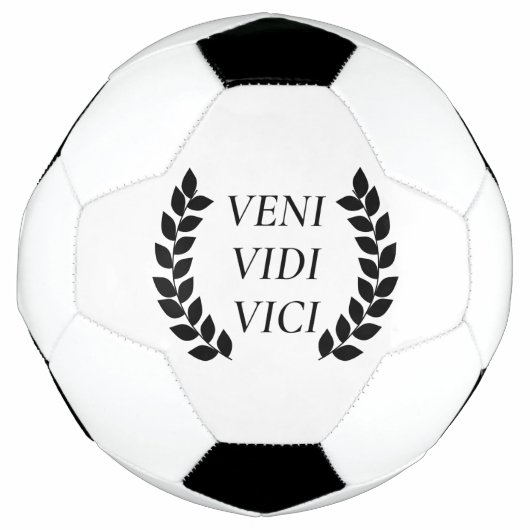 Veni Vidi Vici Fußball (Vorderseite)