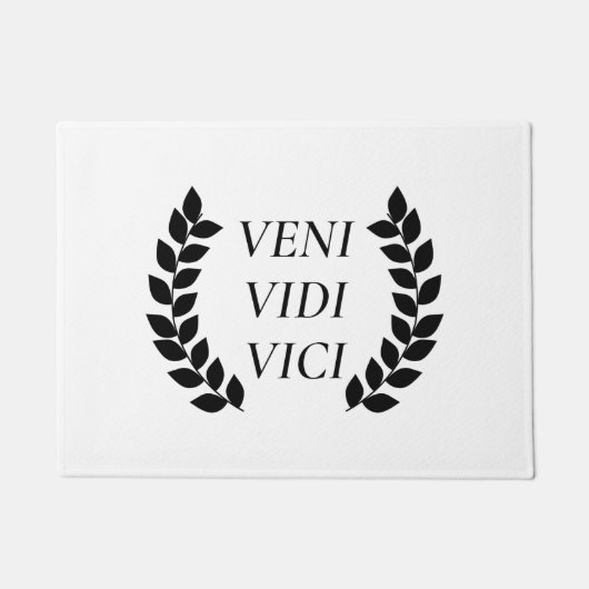 Veni Vidi Vici Fußmatte (Vorderseite)
